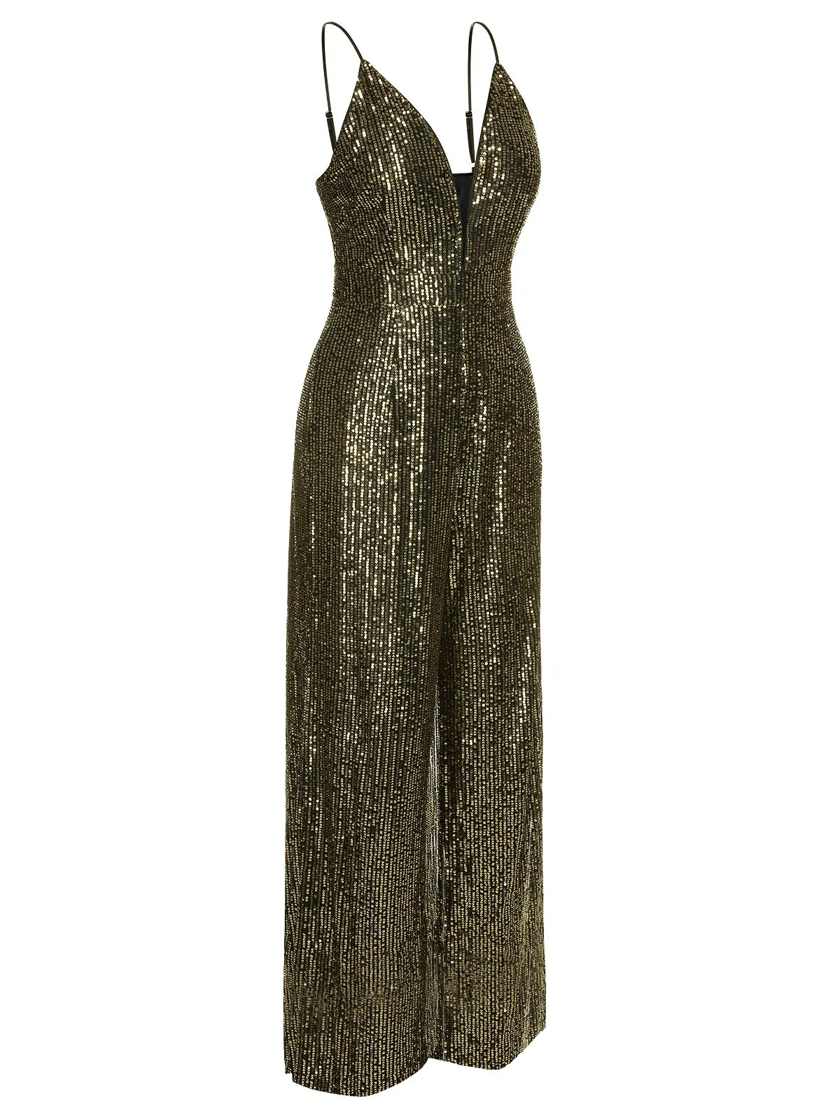 1930s Sequined Shiny Slip Vintage Jumpsuit