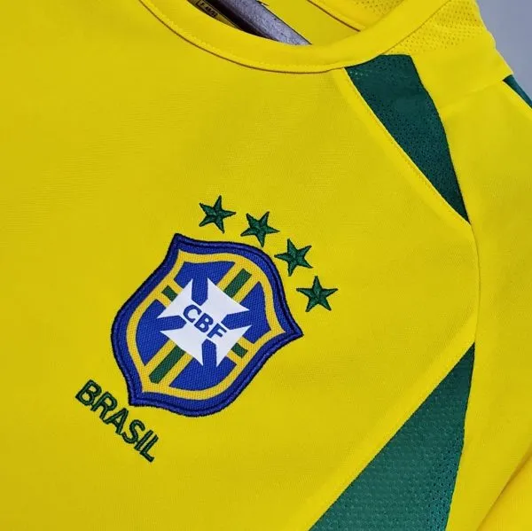 2002 Brazil Home Kit Retro