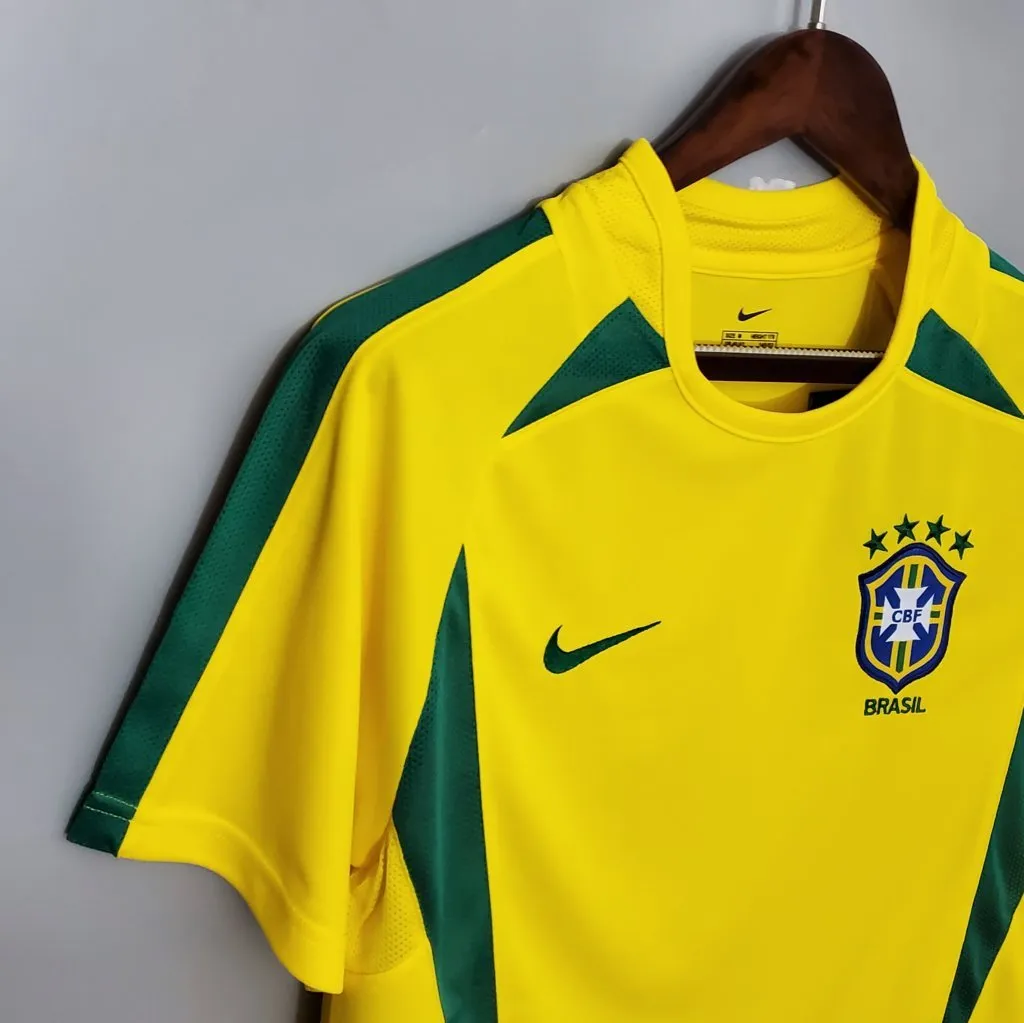 2002 Brazil Home Kit Retro