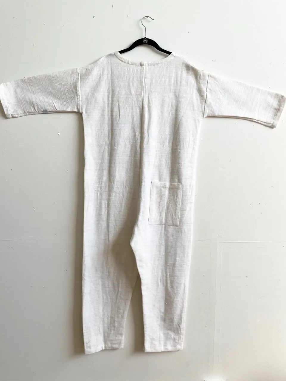 #67 Hand-painted Textured Jumpsuit M/L