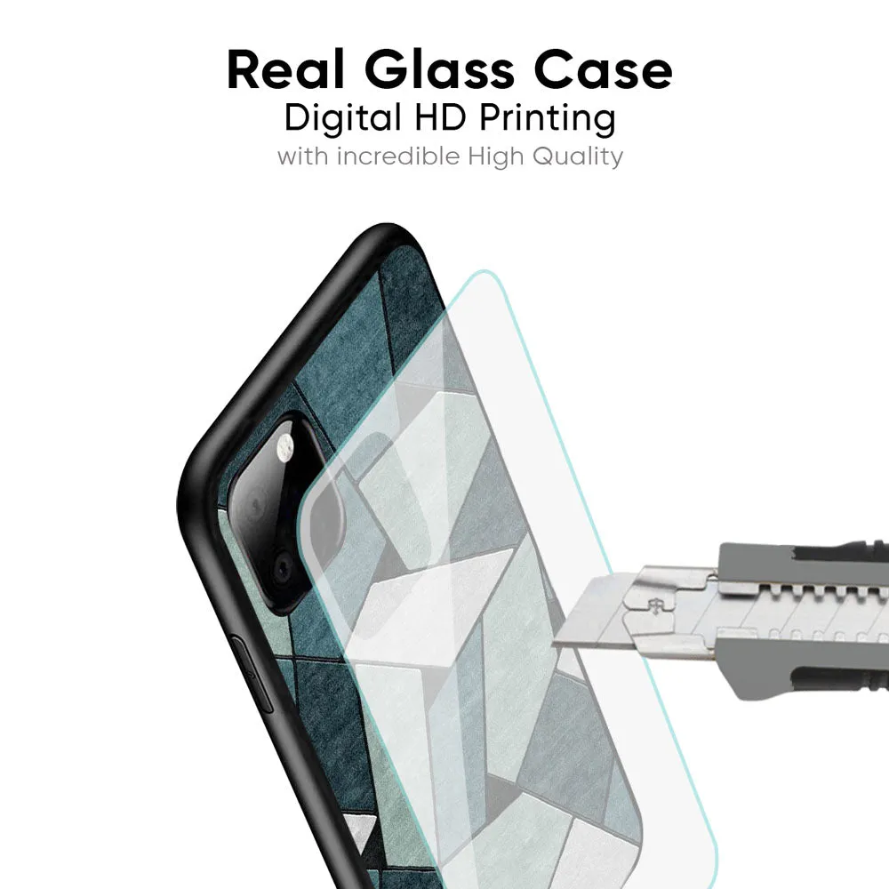 Abstact Tiles Glass Case for Motorola Edge 30 Ultra