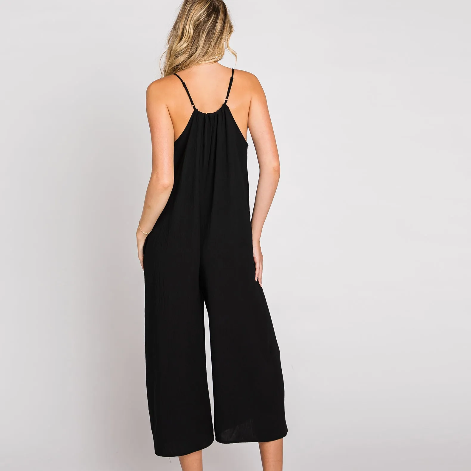 Adjustable Strap Comfy Jumpsuit