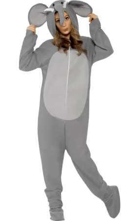 Adult Elephant Animal Onesie Costume