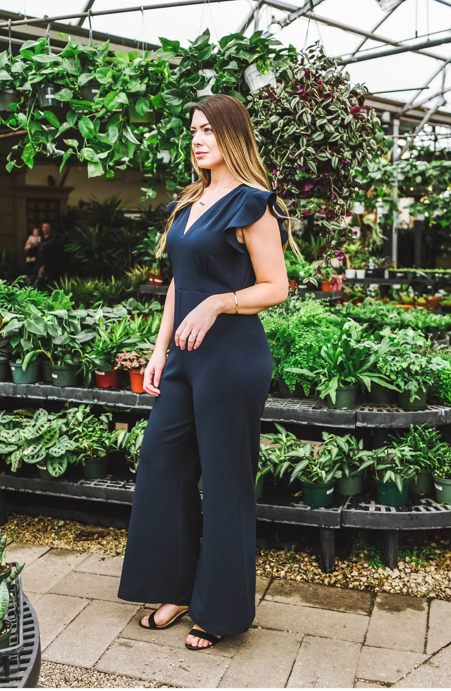 Angel Sleeve Jumpsuit FINAL SALE