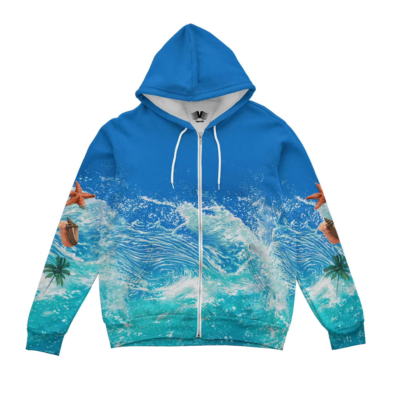 Bahama Resort Zip Up Hoodie