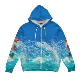 Bahama Resort Zip Up Hoodie