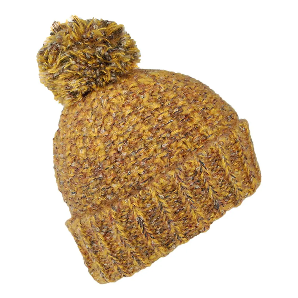 Barts Hats Aitane Chunky Bobble Hat - Yellow