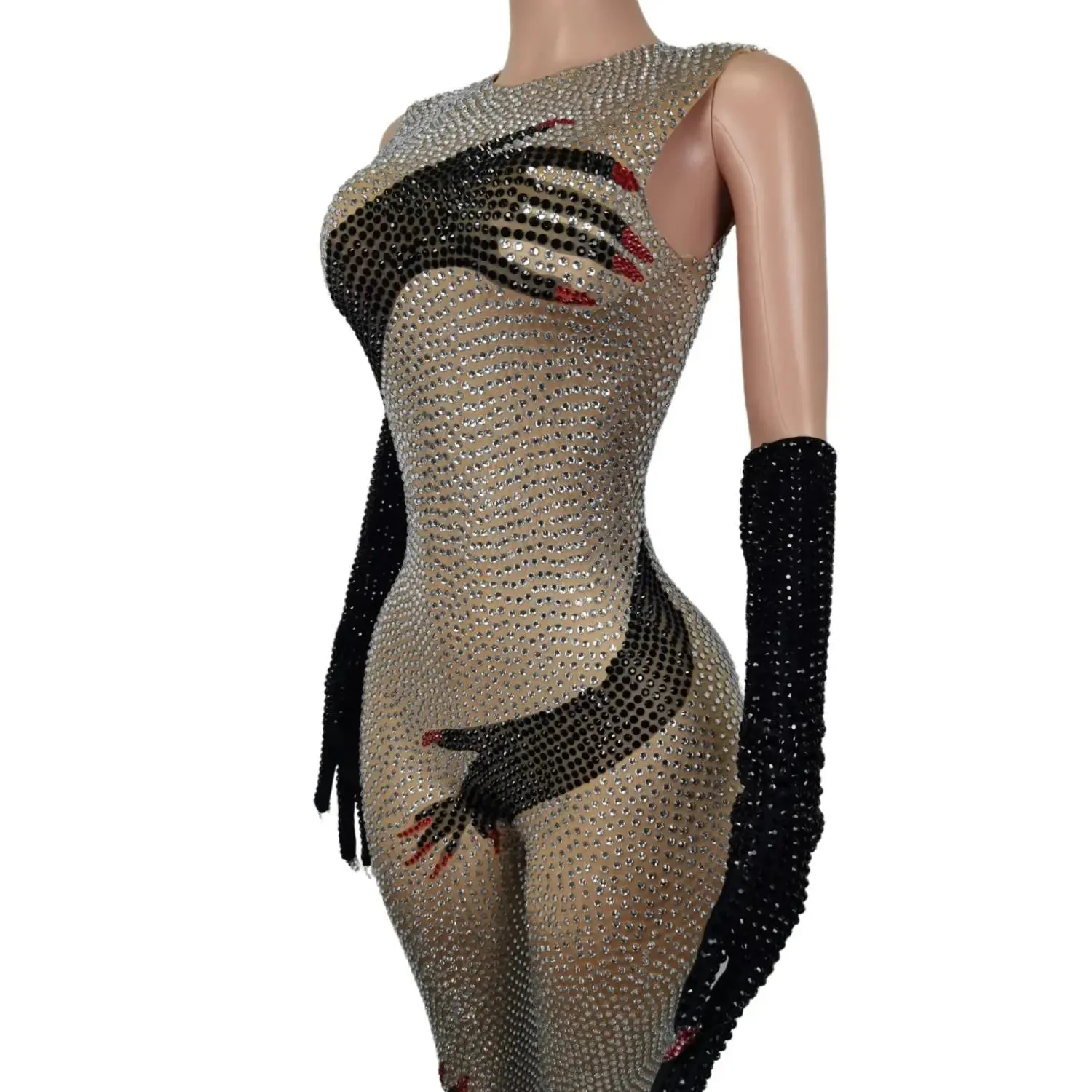 Beyhive Rhinestone Jumpsuit