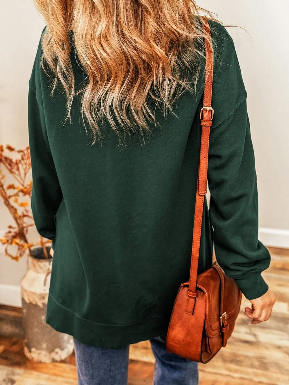 Bohemian-Style Long Sleeve Top