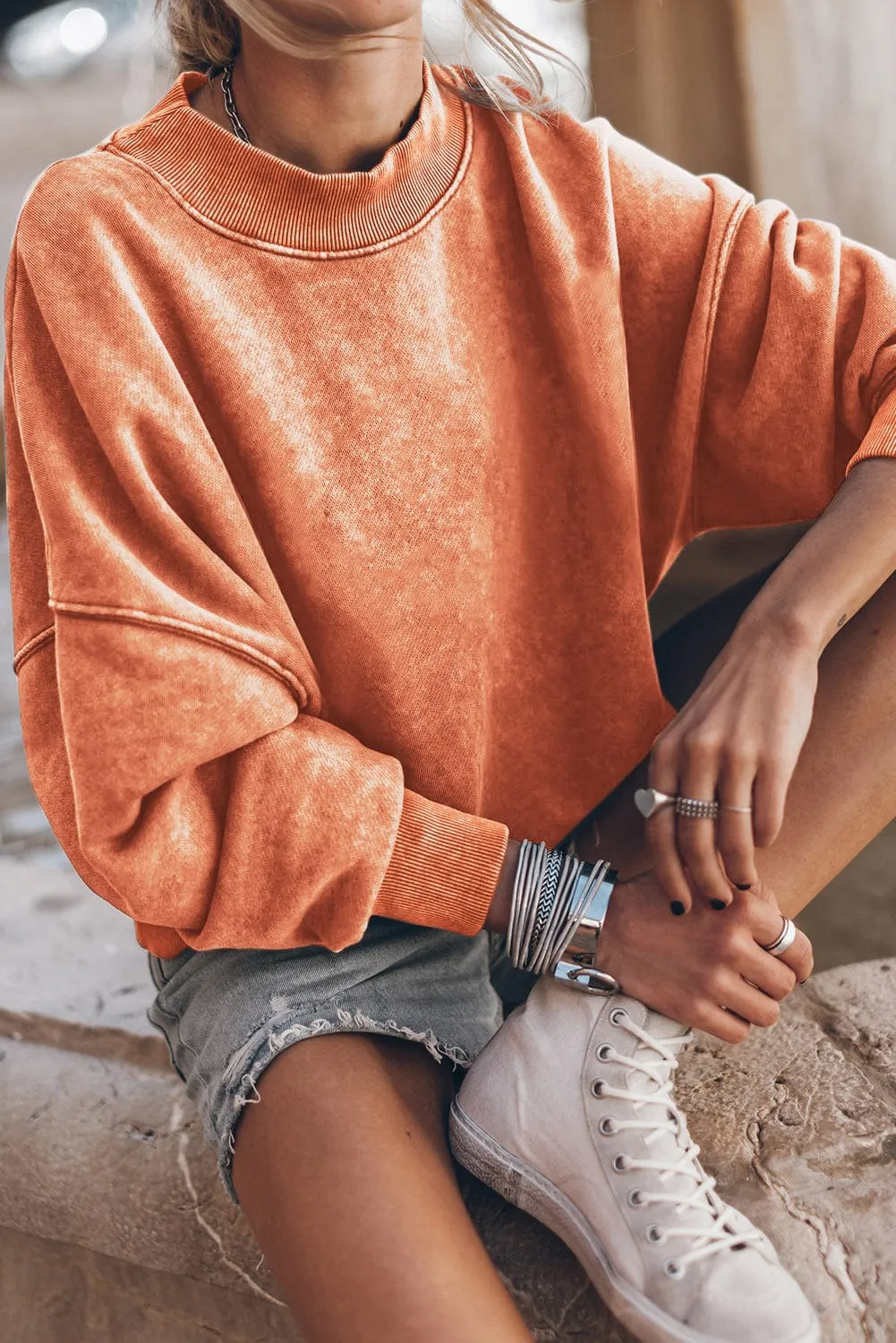 Bohemian-Style Long Sleeve Top