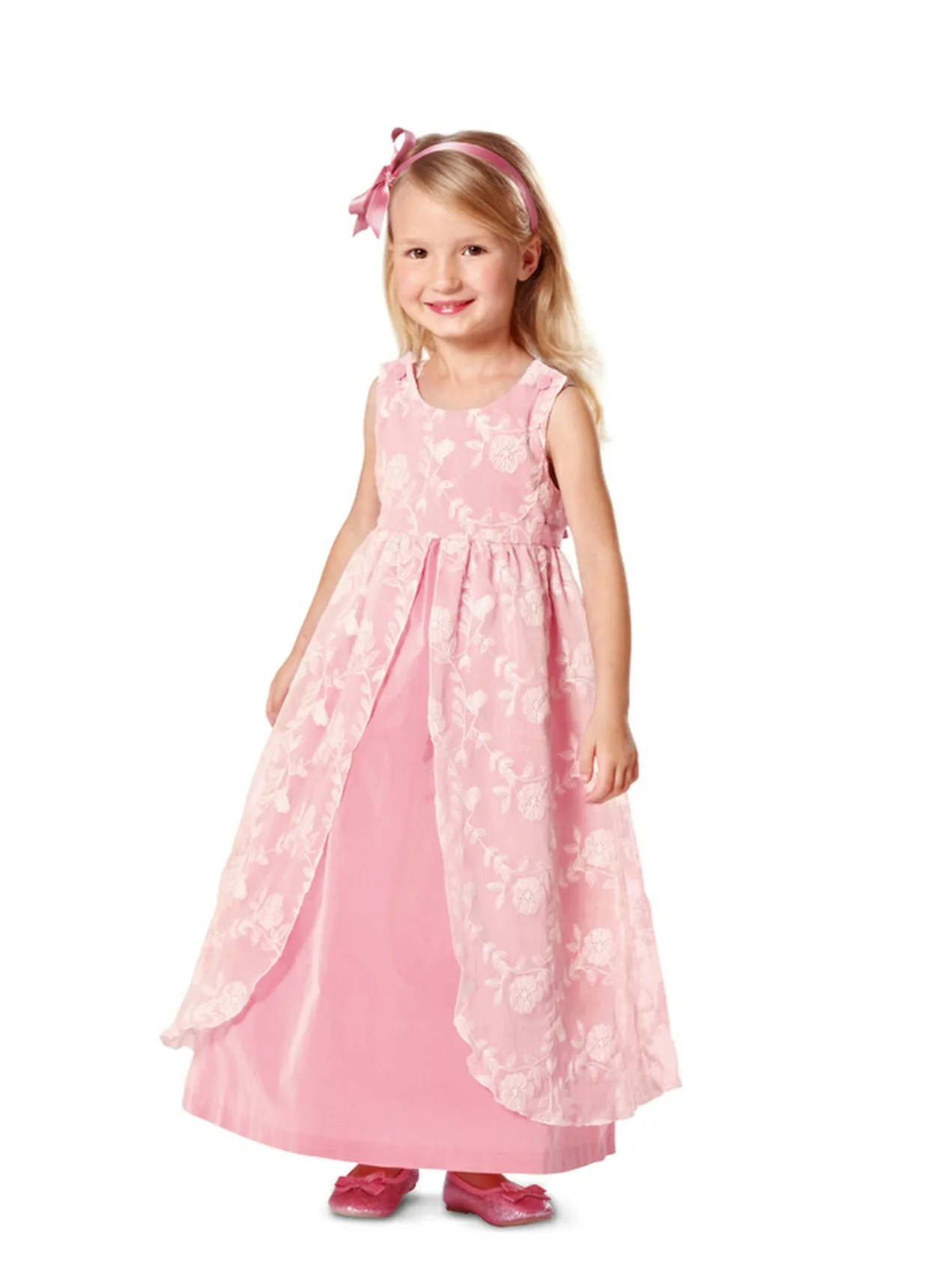 Burda 9460 Girls' Dress and Jumpsuit Pattern