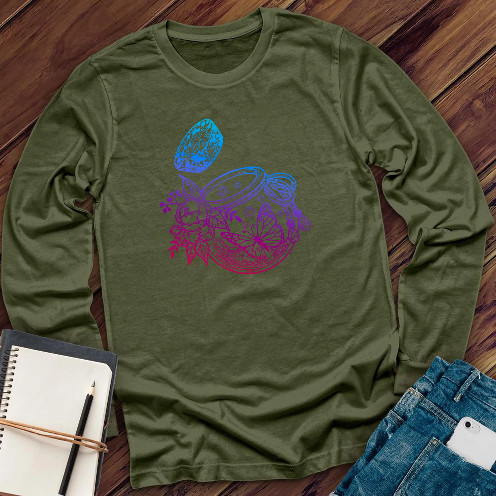 Butterfly Jar Long Sleeve