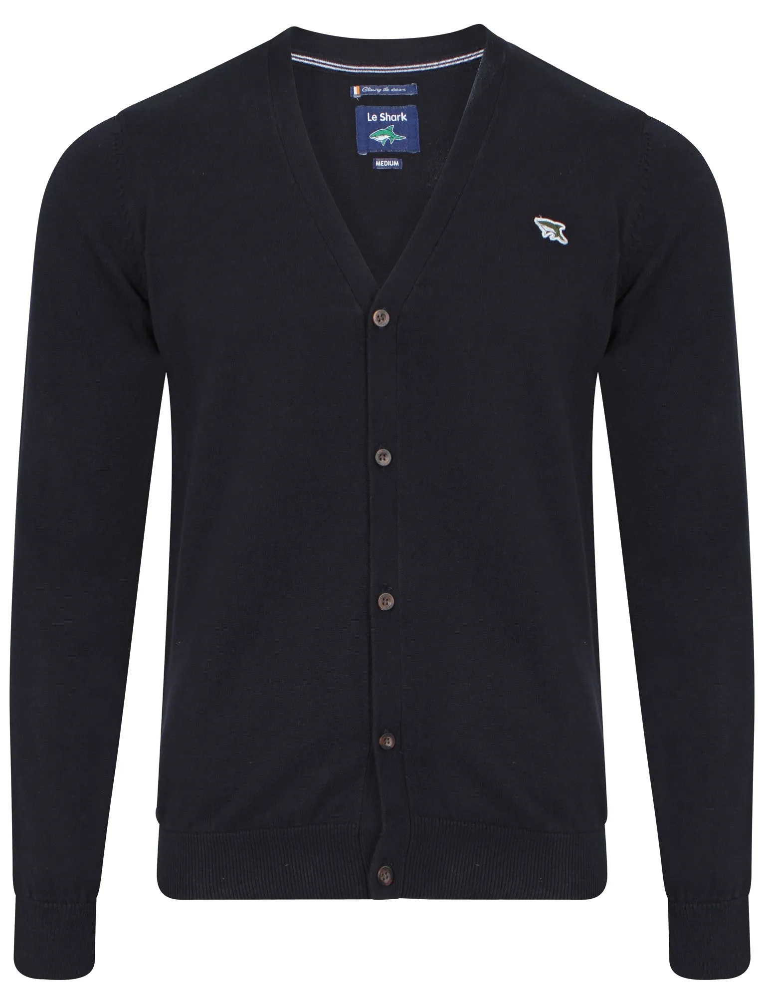 Cardigan in Navy - Le Shark