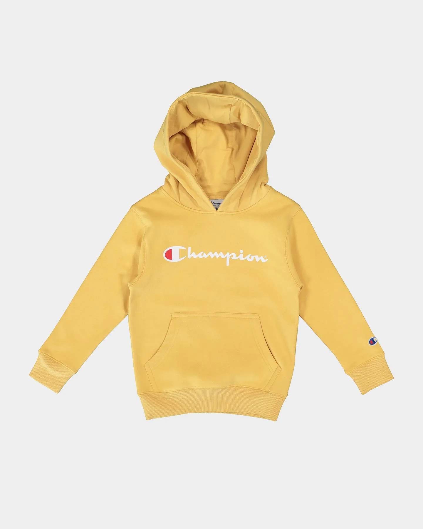 Champion Kids' Script Hoodie Golden Milk