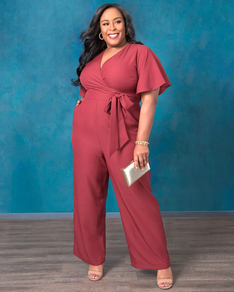 Charisma Crepe Jumpsuit - Sale!