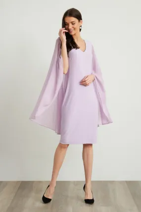 Chiffon Cape Dress