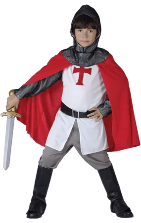 Child Crusader Boy Costume