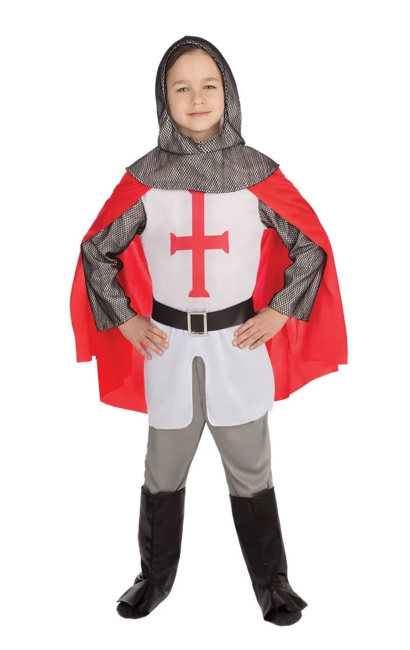 Child Crusader Boy Costume