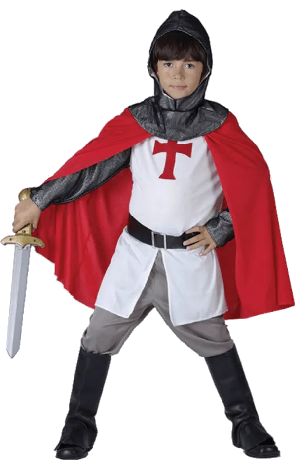 Child Crusader Boy Costume