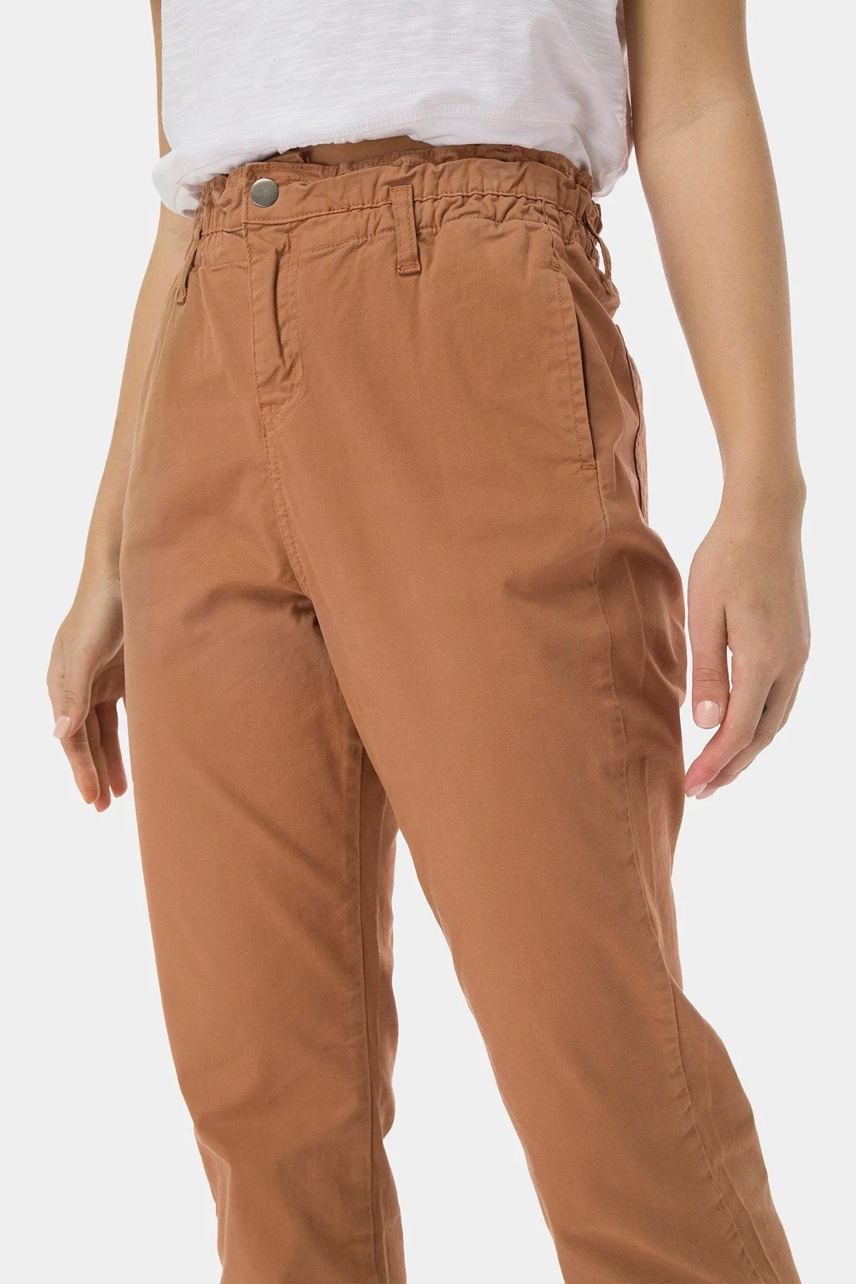 Chinos Trouser For Women - Camel