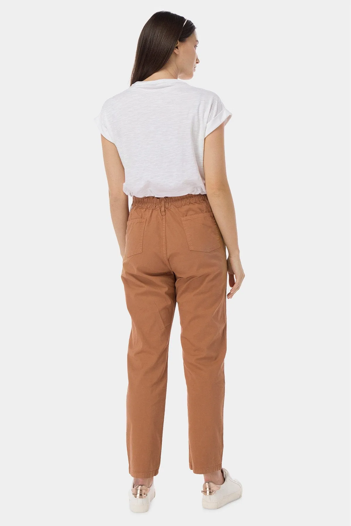 Chinos Trouser For Women - Camel