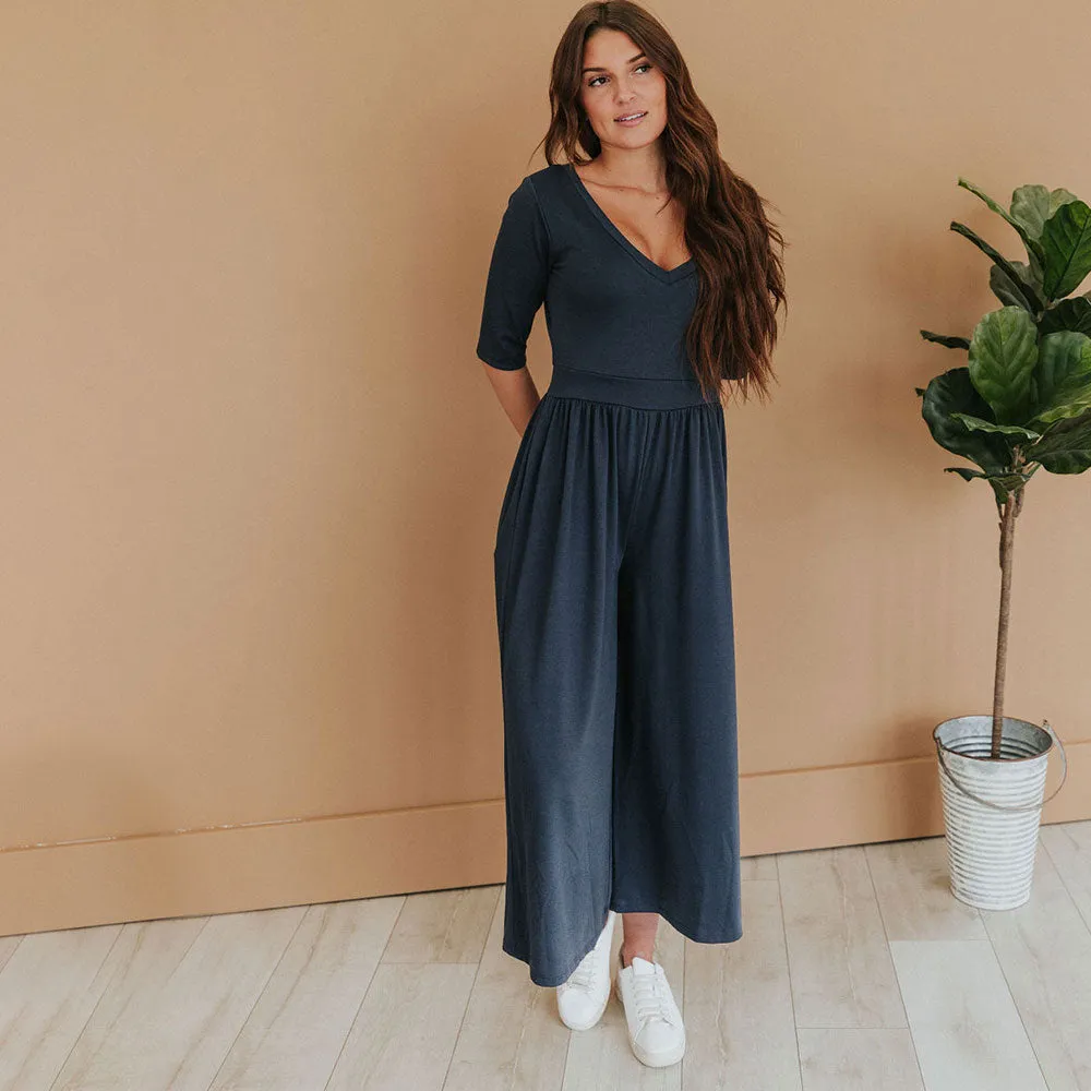 Coco Jumpsuit (Navy)