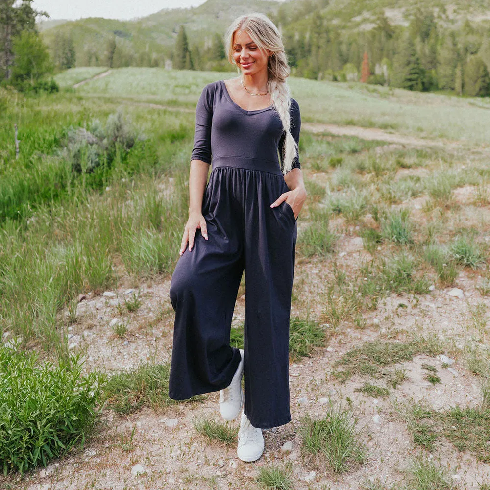 Coco Jumpsuit (Navy)