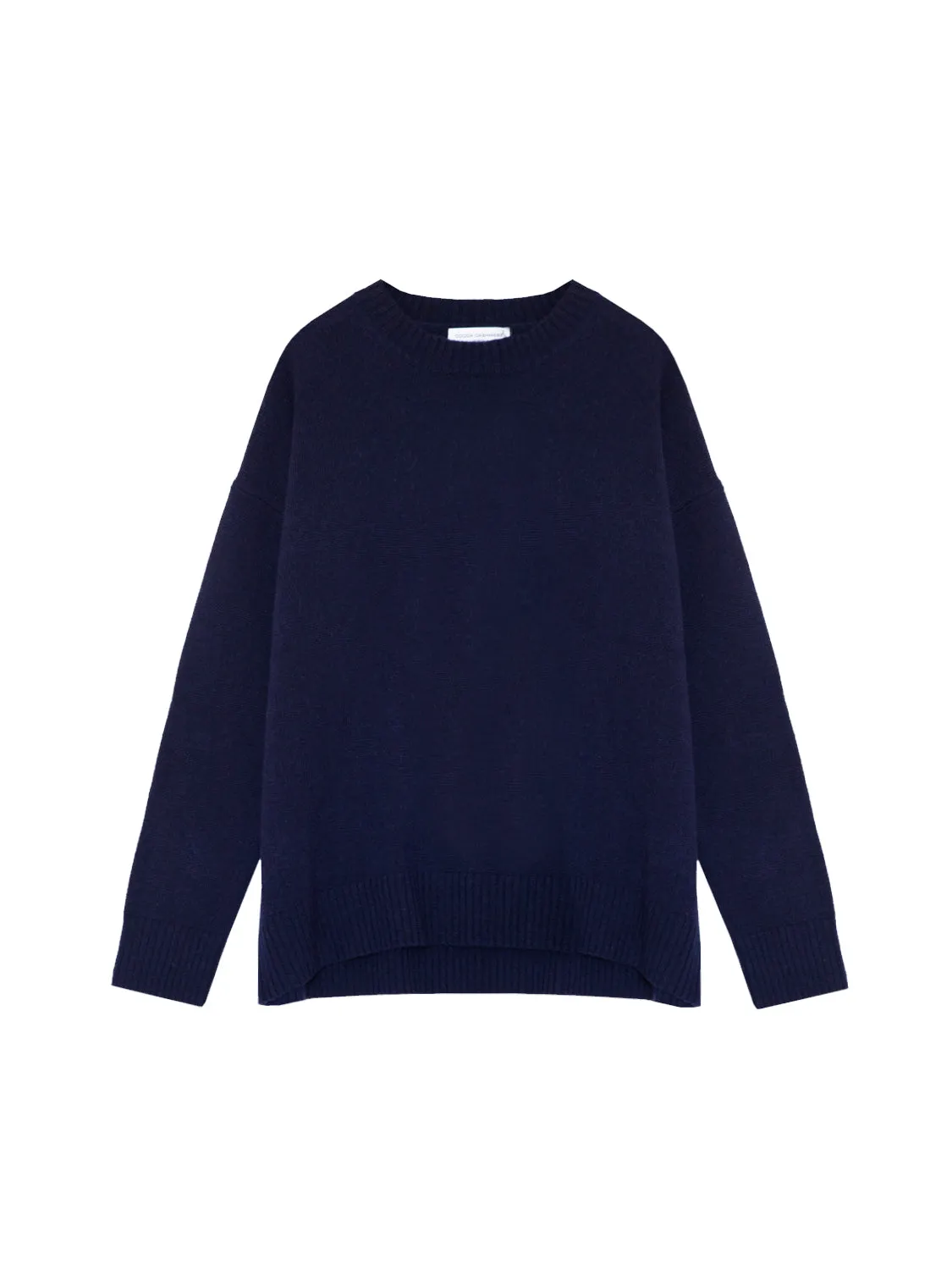 Core Oversized Crew Neck Wool/Cashmere Jumper