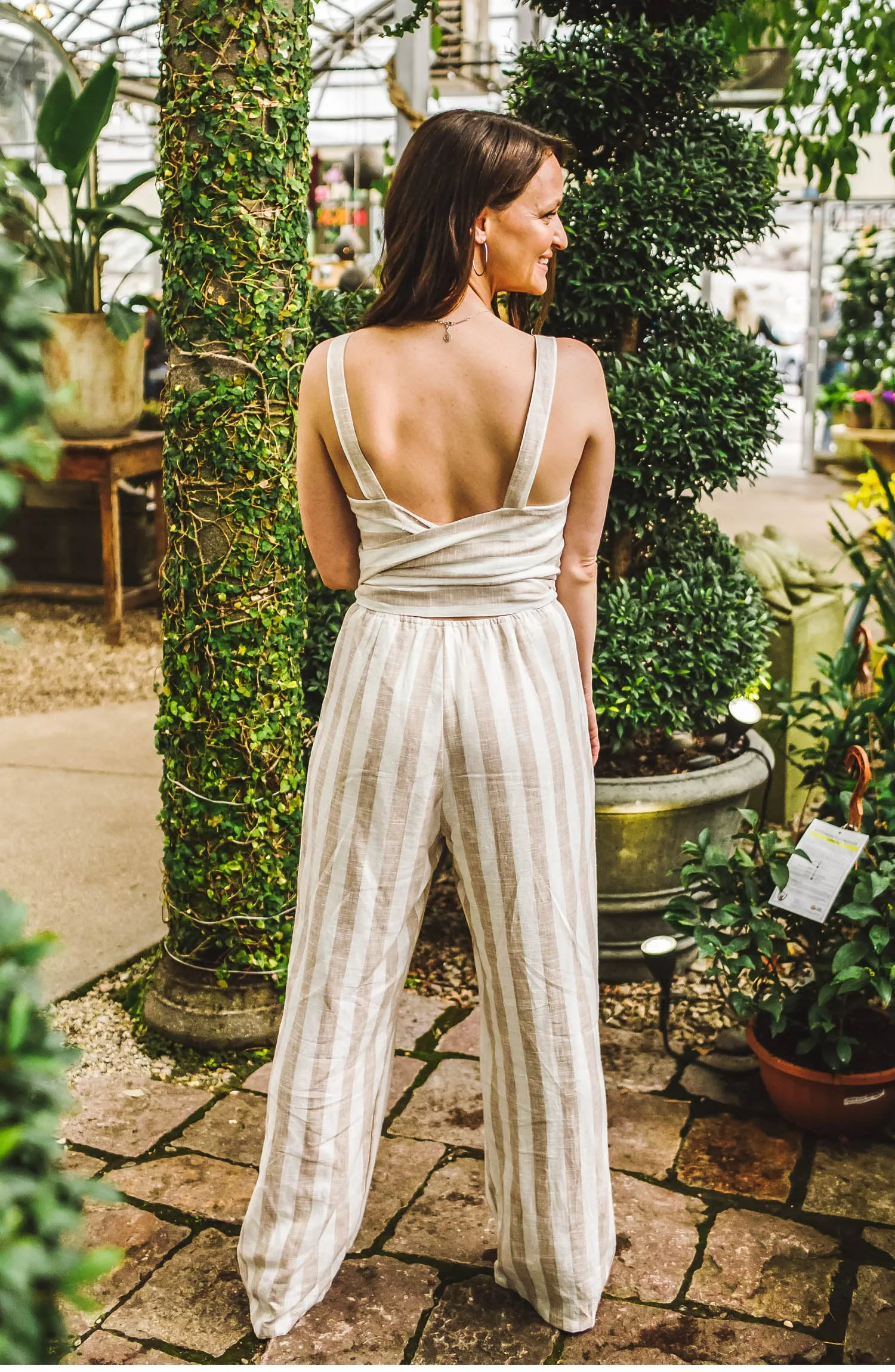 Cross Back Jumpsuit FINAL SALE