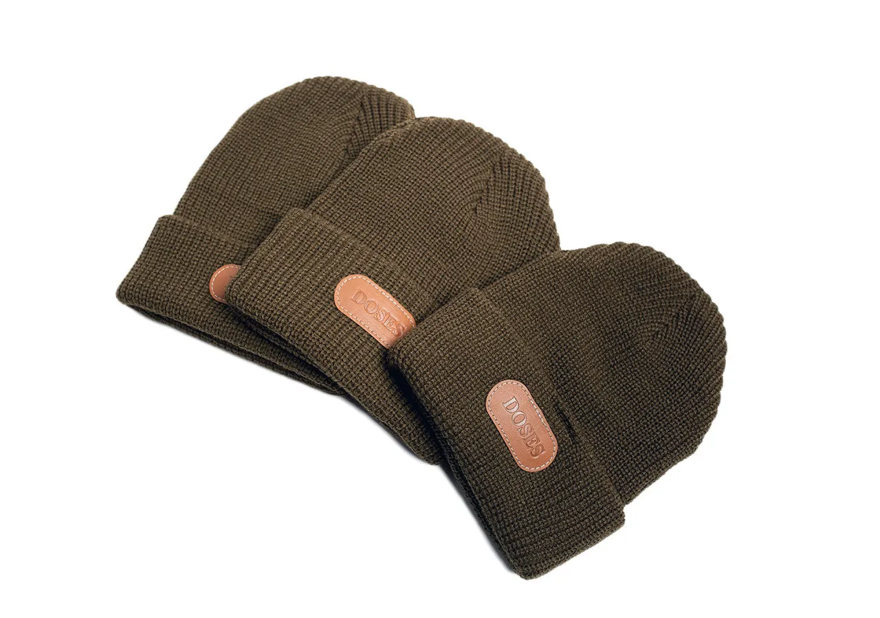 Doses Olive Knit Beanie