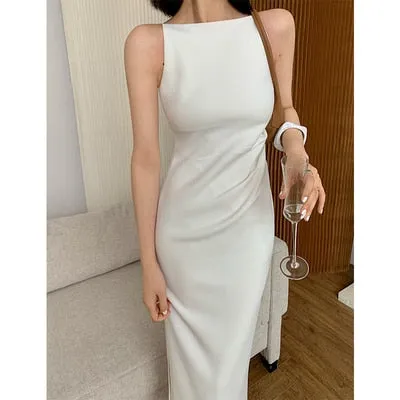 Elegant Women Sleeveless Dress