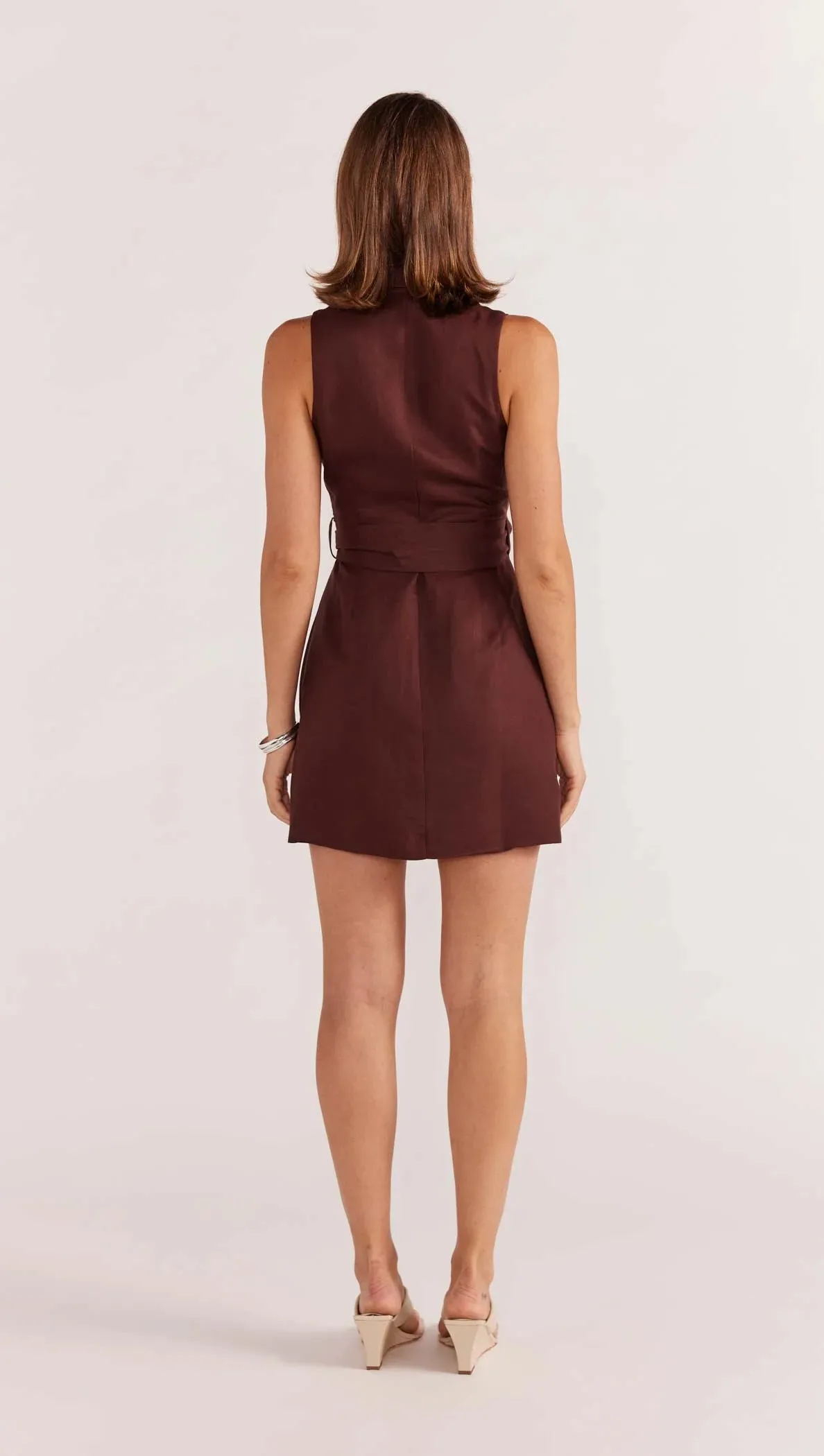 Ellison Wrap Mini Dress