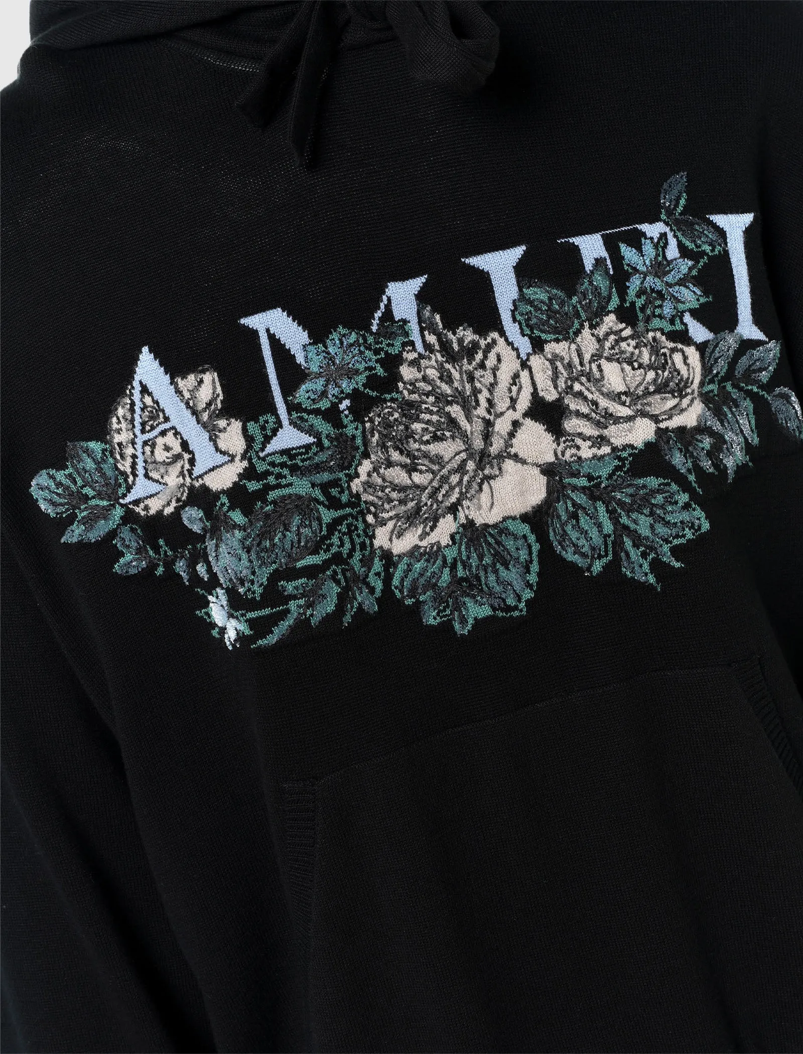 FLORAL LOGO HOODIE