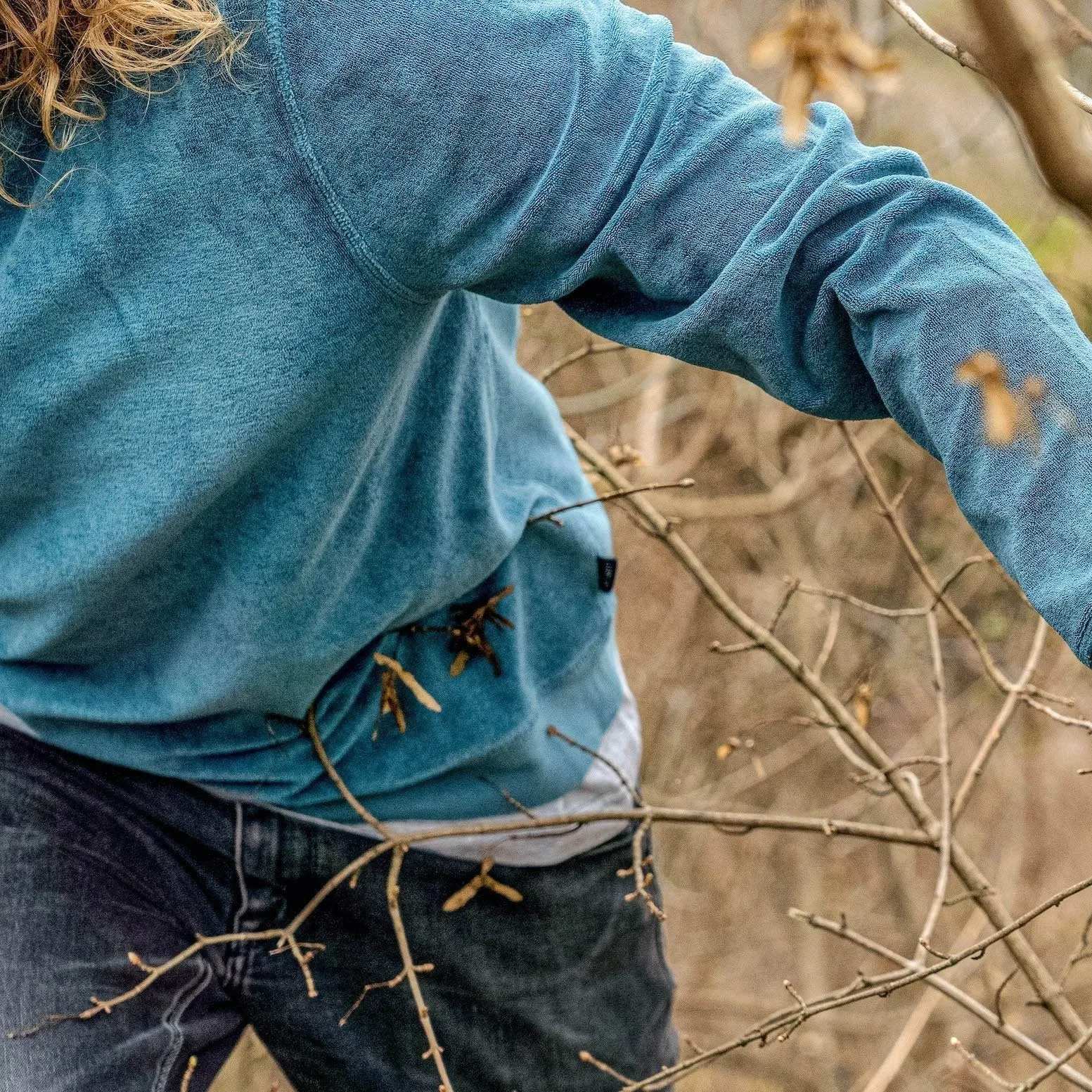 frottee sweater | männer