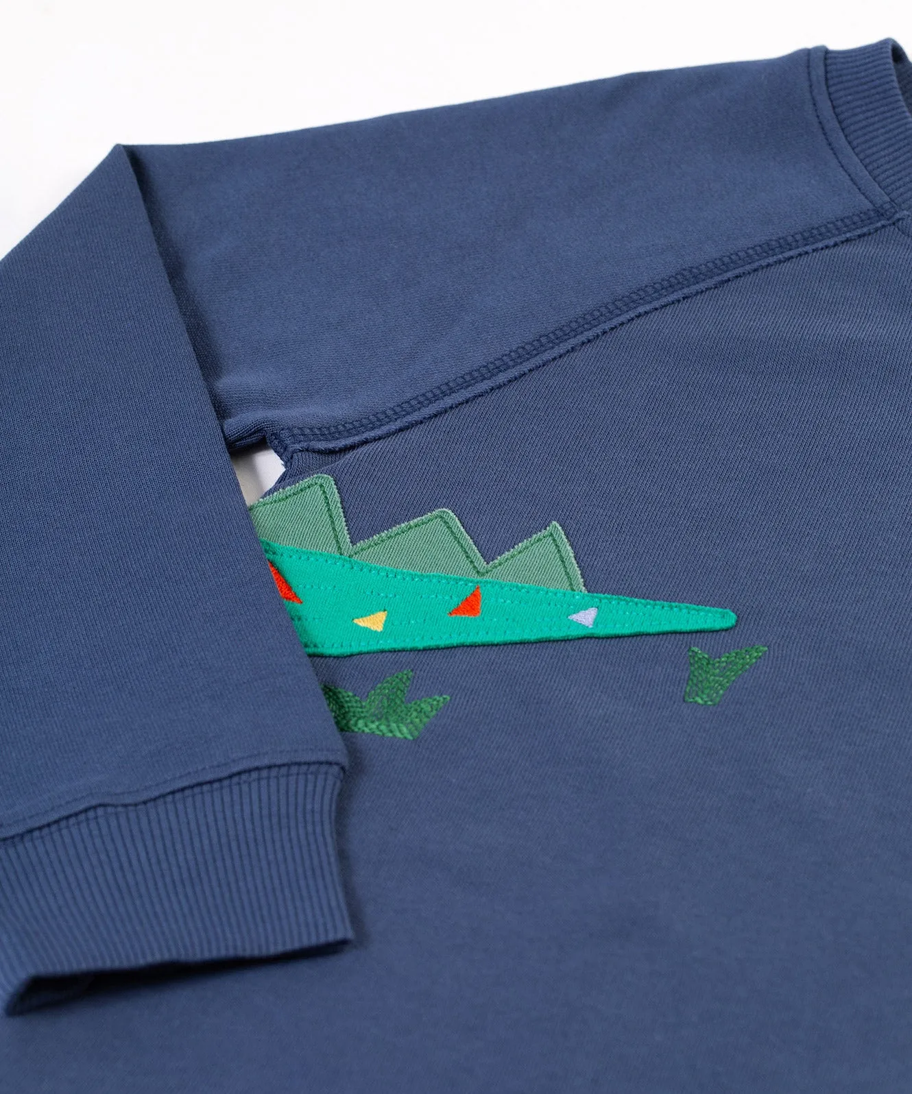 Frugi Ethan Jumper - Navy Blue/Crocodile