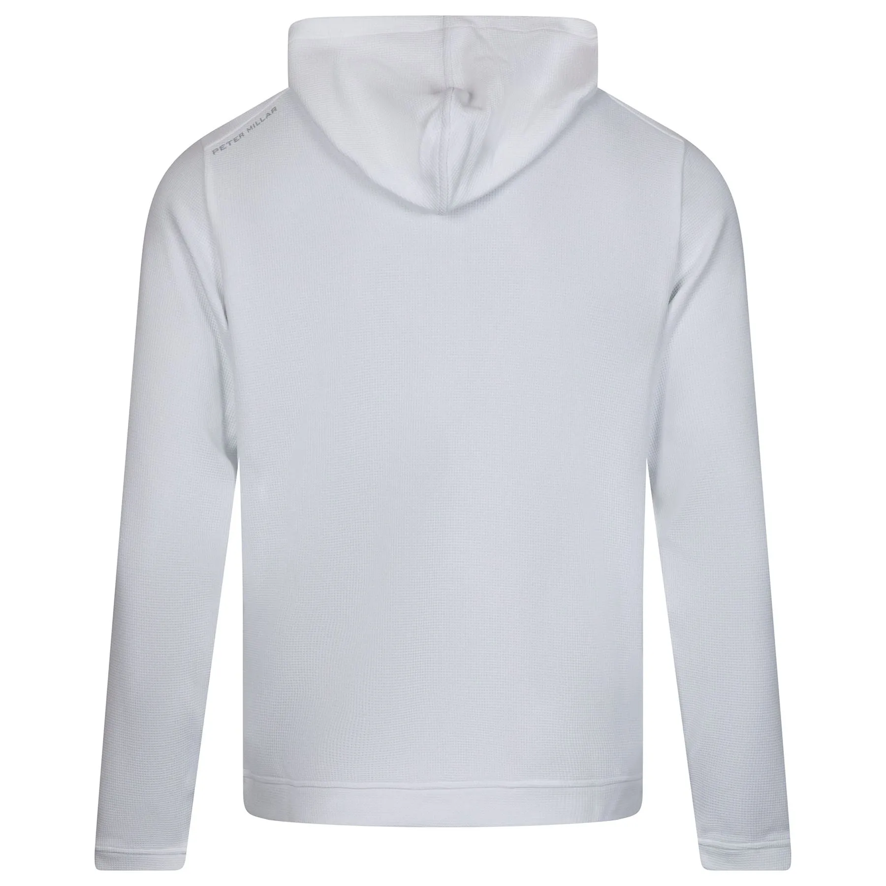 Grid Performance Half Zip Hoodie White - SS24