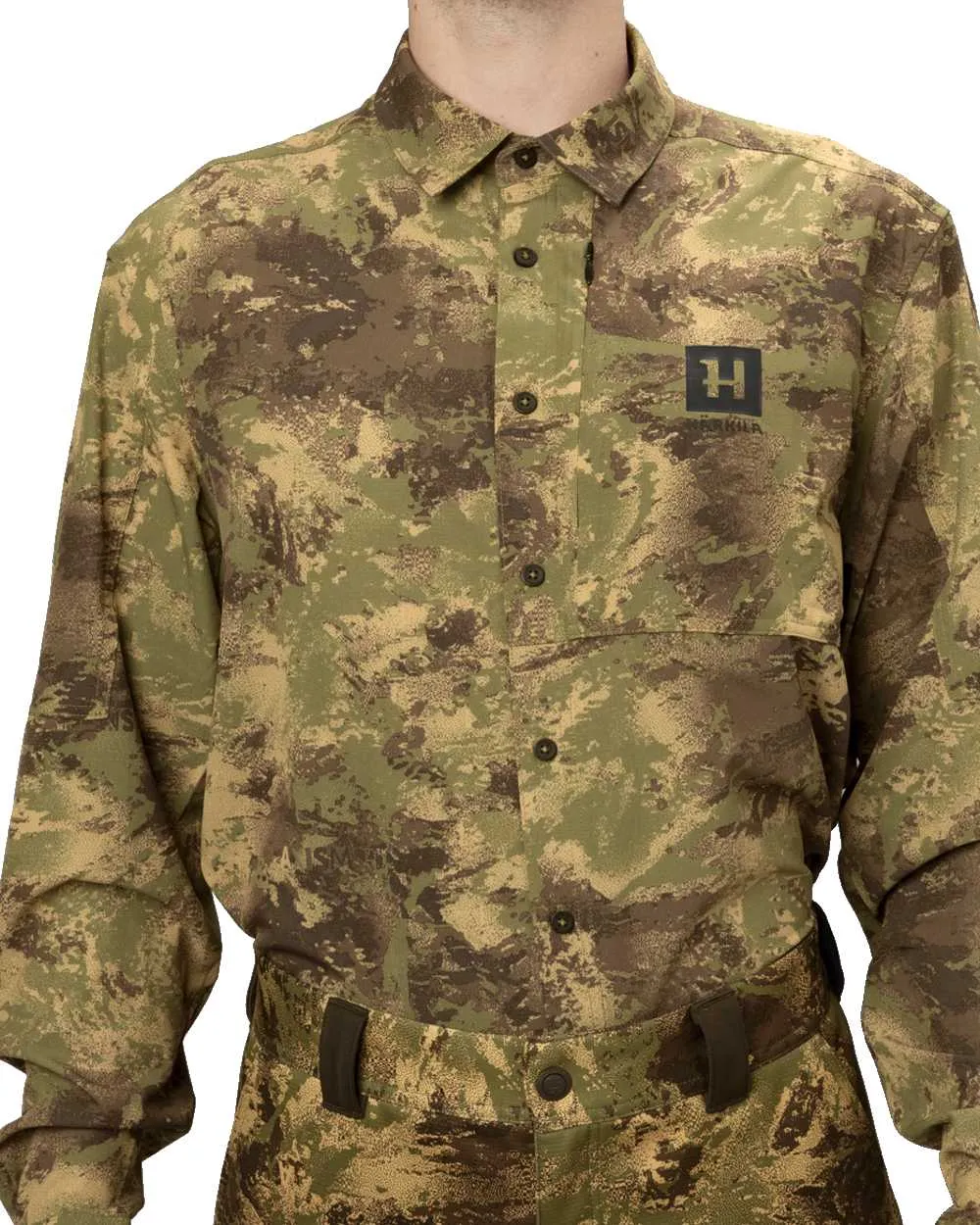 Harkila Deer Stalker Camo Long Sleeve Shirt