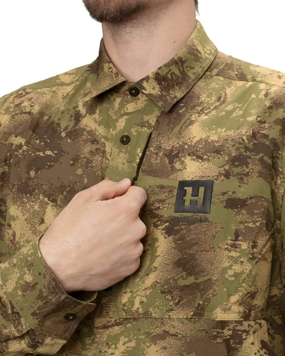 Harkila Deer Stalker Camo Long Sleeve Shirt