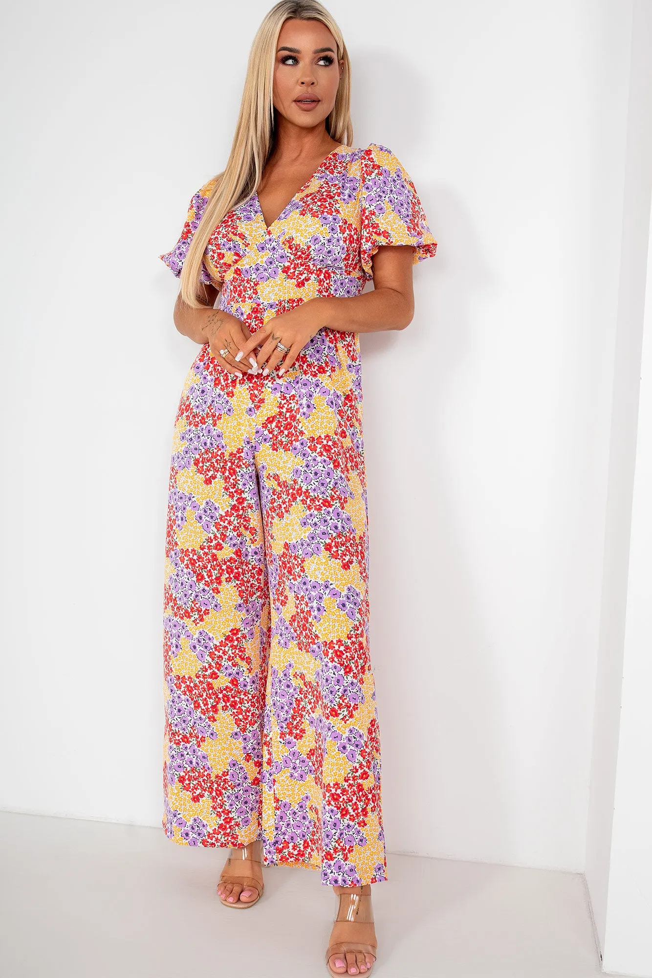 Harleen Multi Floral Jumpsuit