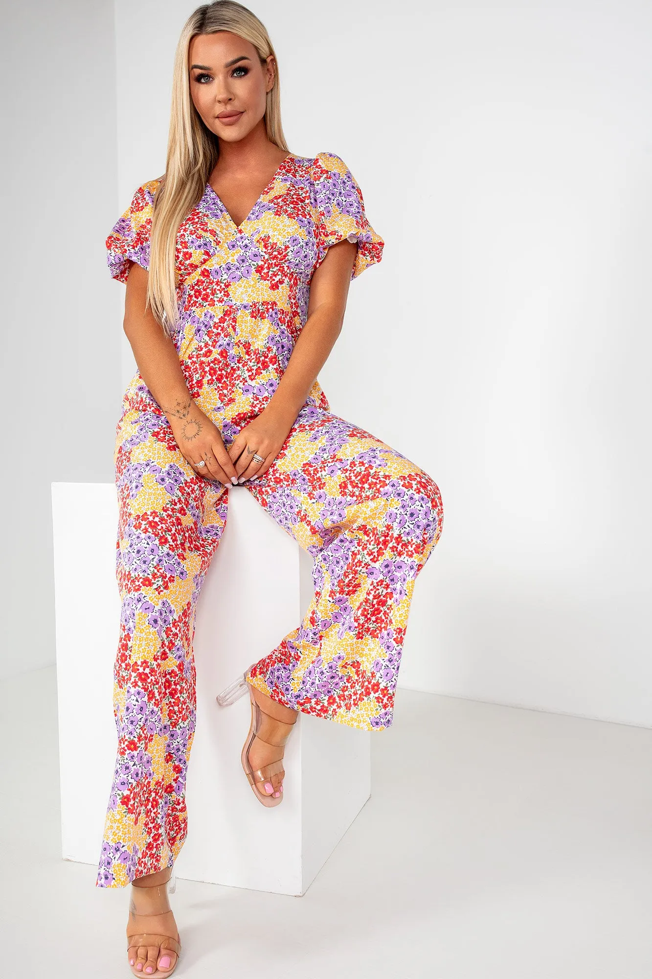 Harleen Multi Floral Jumpsuit