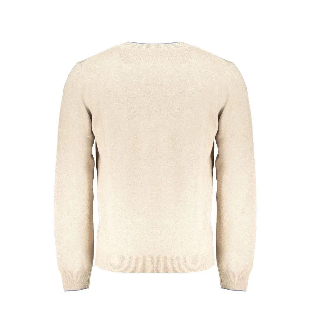 Harmont & Blaine Beige Cashmere Sweater