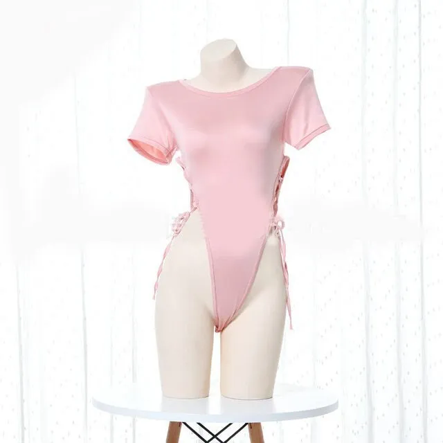 High Slit Bodysuit (8 Colors!)