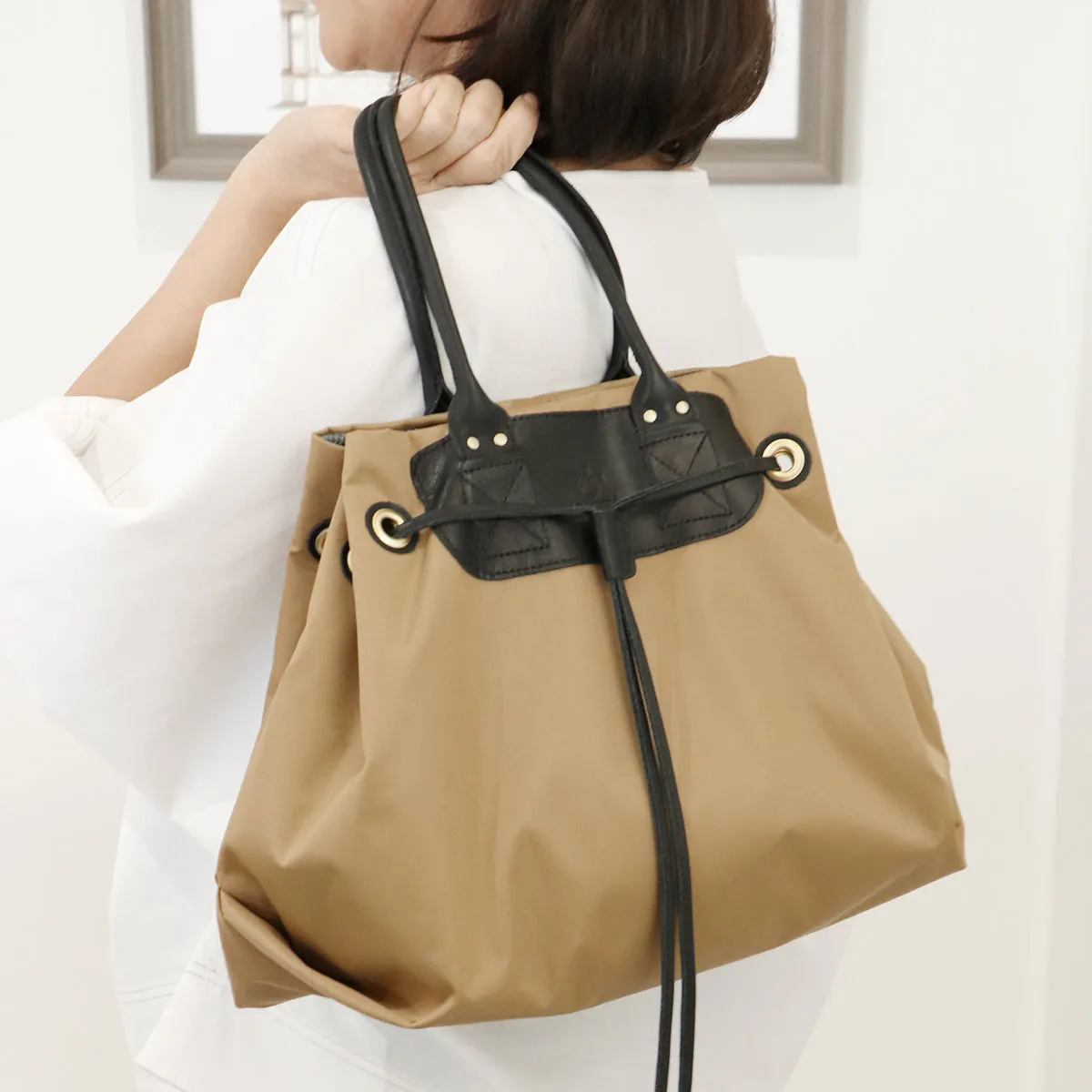 Honami Camel Ultra Light Tote