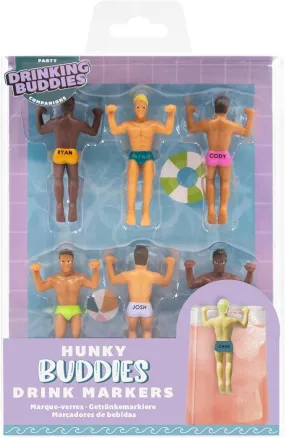 Hunky Buddies Drink Markers