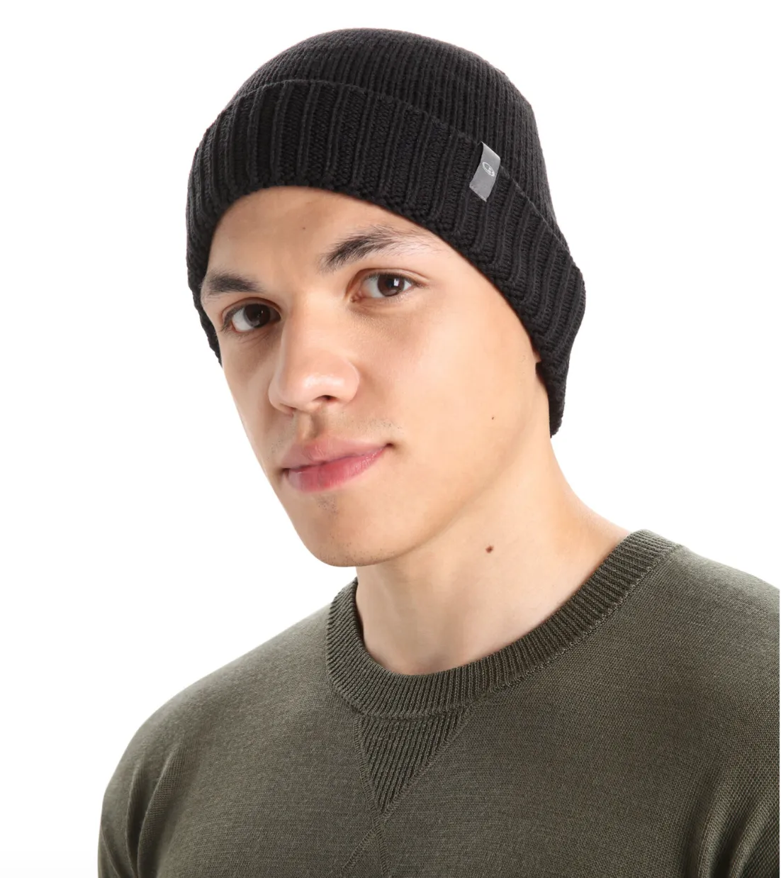 Icebreaker Vela Cuff Beanie Black