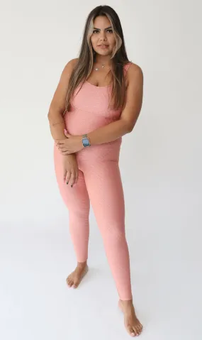 Jumpsuit Colmeia Textured Rose