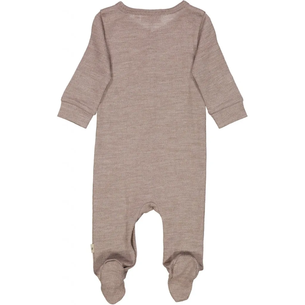 Jumpsuit Ellie Wool - grey khaki melange