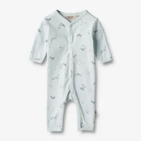 Jumpsuit L/S Dusty - light blue whales