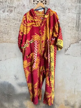 Kantha Zen Hoodie Jumpsuit 0224 010