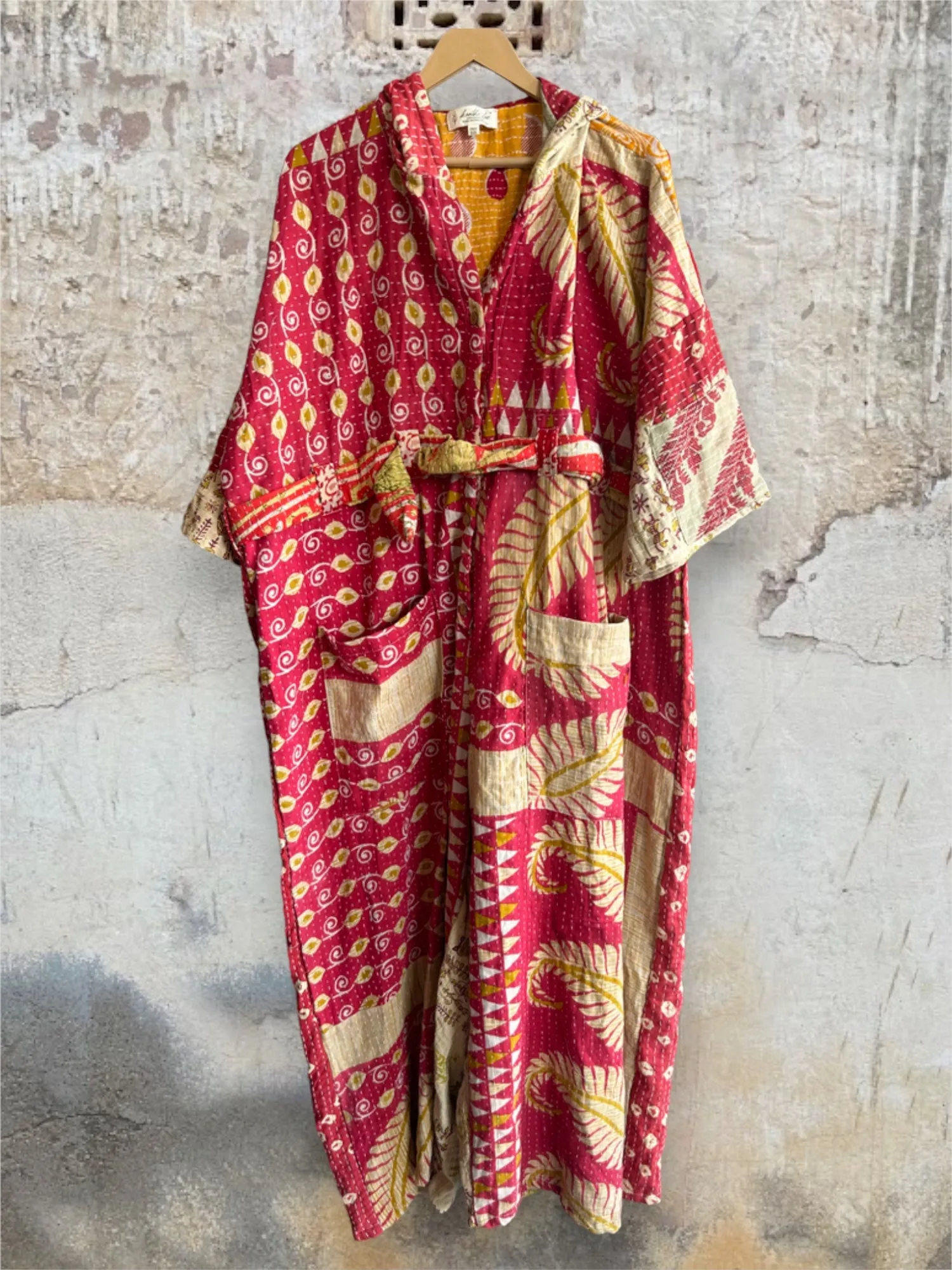 Kantha Zen Hoodie Jumpsuit 0224 262